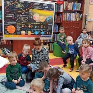 Kosmos - zajęcia dla przedszkolaków